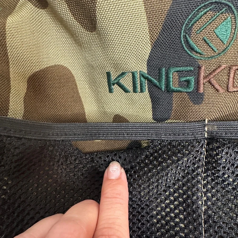 KNKG Original King Kong 3.0 Camo 45L Gym Duffel Bag Weightlifting Gym Workout